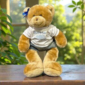 Build-A-Bear Teddy Bear Wearing Roots Outfit